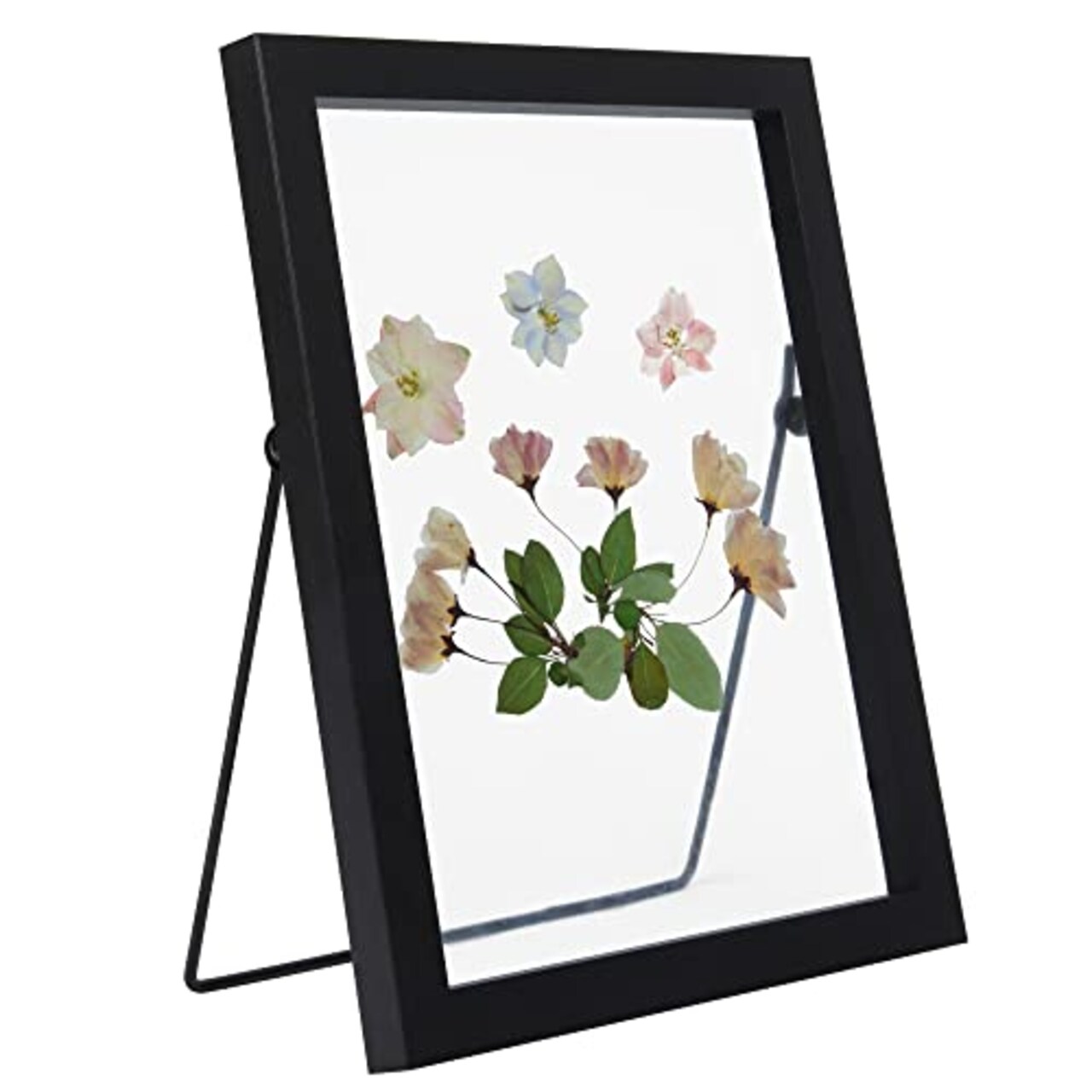 Floating Picture Frame 7x9 Picture Frame 5x7 6x8 Floating Picture Frame, Table-top Floating Frame Black Modern Style Wooden Display For 4x6 5x7 6x8 7x9 Picture Frame Black (PHSD0709)